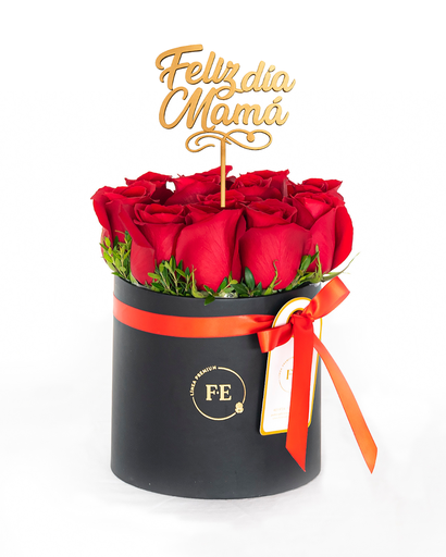 D1 - Red Box 12 rosas