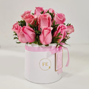 Box de 21 Rosas Rosadas.